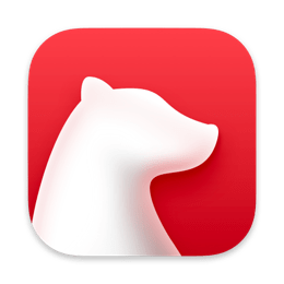 Mac app icon for Bear